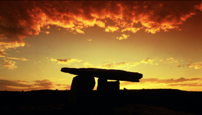 sunset dolmen